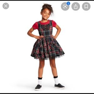 Harajuku Mini for Target girls Christmas Dress New